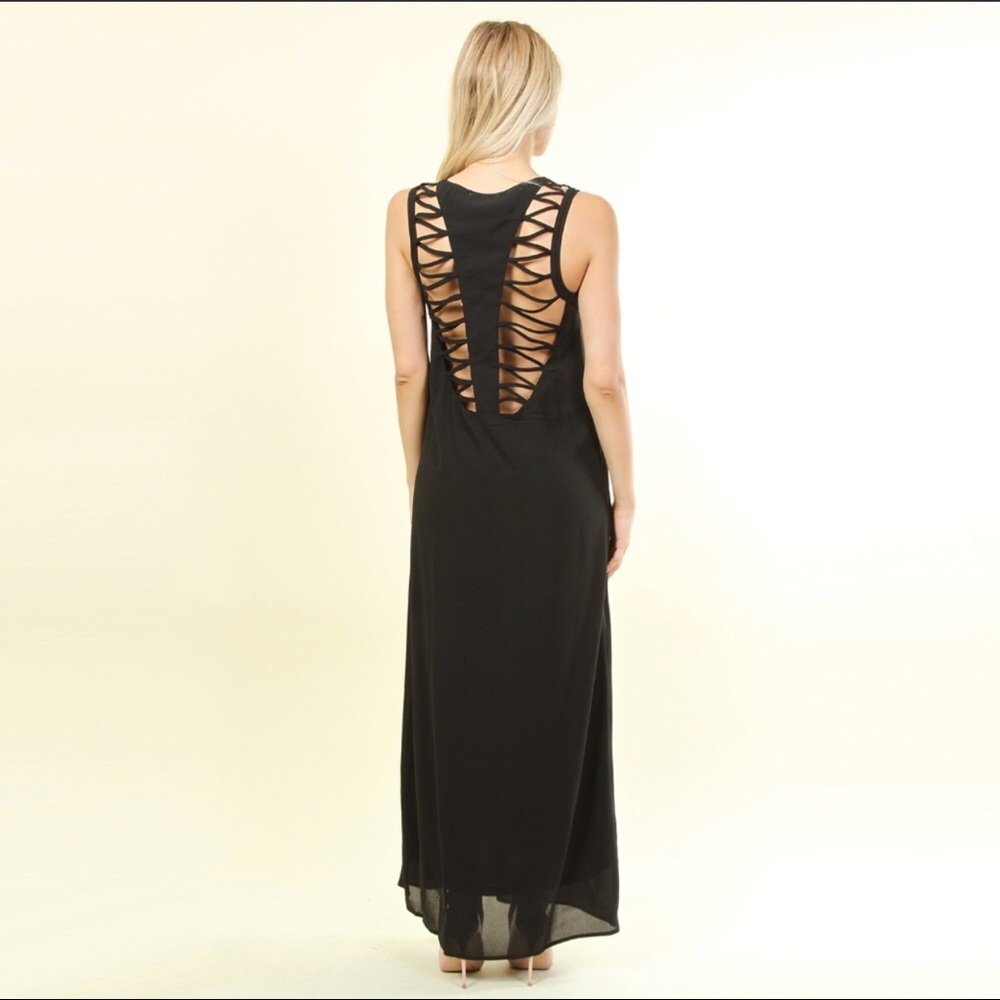 Lady's, "Wendy Webbed Back" Maxi Dress!! NWT!!